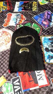 Sprayground Golden Life Ski Mask